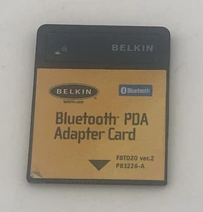 Carte adaptateur Belkin Bluetooth PDA CF PC PCMCIA F8T020 uniquement - Photo 1/3