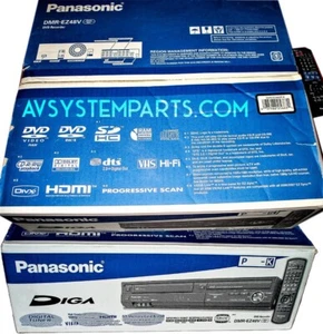 Panasonic DMR-EZ48 DVD Recorder/VCR HDMi 1080p Digital Tuner - Picture 1 of 2