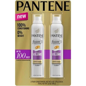 Pantene Pro-V Reine Volumen Schaum Haarspülung (177 Ml 2er Pack - Bild 1 von 1