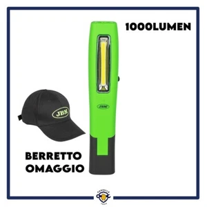 TORCIA LAMPADA DA LAVORO PORTATILE RICARICABILE USB CALAMITATA BERRETTO OMAGGIO - Foto 1 di 3
