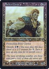MTG - Onslaught - Fallen Cleric - 2X - Foil - NM