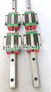 2 set HGR25-900mm Linear Rail & 4 pcs HGW25CC Block Carriage - Picture 1 of 3