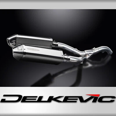 Kawasaki ZX-10R Ninja 2006-07 Slip On 13" Tri-Oval Stainless Exhaust Muffler Kit — 第 1/4 张图片