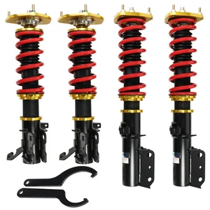4PCS Coilovers Struts Suspension For 88-99 Toyota Corolla E100 AE101 Adj Height - Picture 1 of 7