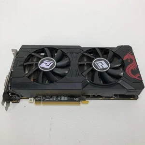 PowerColor Radeon RX 570 4GB GDDR5 Dual Fan Graphics Card AXRX 570 4GBD5-3DHD/OC - Picture 1 of 5