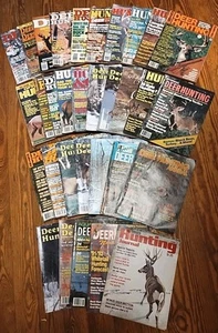 Lot Of 32 Vintage Deer Hunting Magazines 1974-1994 Sportsman Hunters Peterson ++ - Picture 1 of 23