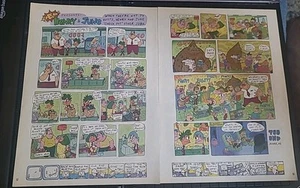 Kablam Henry And June 2 Page Comic 2000 Print Ad 16x11 Great To Frame - Picture 1 of 1