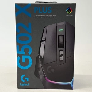 New Logitech G502 X Plus Lightspeed Wireless RGB Gaming Mouse 910-006160 - Bild 1 von 5