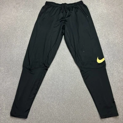 Nike Track Pants Adult Large Black Y2K Swoosh Baggy Hip Hop Sports Joggers Men - Image 1 of 4