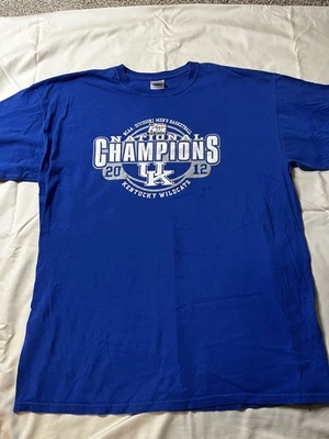 UK Kentucky Wildcats Shirt Adult Large NCAA 2012 National Champions New Orleans - Изображение 1 из 4