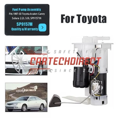 GAS Fuel Pump Assembly For Toyota Solara 1999-2003 Camry 1997-2001 Avalon 3.0L Foto 1 de 2