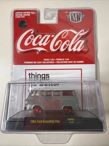 M2 Machines 1965 Ford Econoline Van Coca-Cola Raw Chase 250pcs Limited 1/64 - Picture 1 of 14