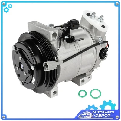 A/C Compressor with Clutch For INFINITI M35 3.5L 2006 2007 2008 Foto 1 de 4