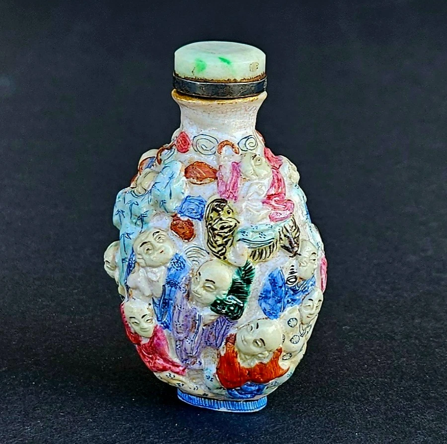 Porcelain & Pottery Antique Chinese Snuff Bottles 1800-1849 | eBay