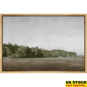 Framed Canvas Wall Art Landscape Oil Painting Living Room Bedroom Office 24x36in - Picture 1 of 7