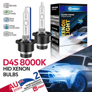 2Pcs MODIGT HID D4S 8000K 35W Xenon Headlight Globes For Lexus GS 200t 2015-2021 - Picture 1 of 12