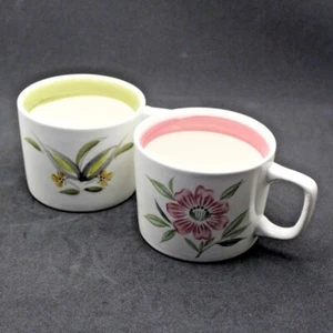 Vintage Metasco Colorstone "Trinidad" #4038 "Bermuda" #4046 Mug Japan 1960s - Picture 1 of 12