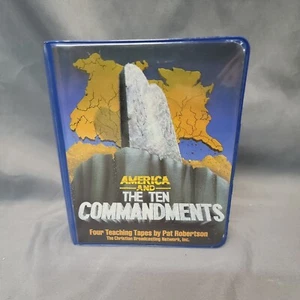 cassette tapes America and the Ten Commandments teaching by Pat Robertson - Picture 1 of 13