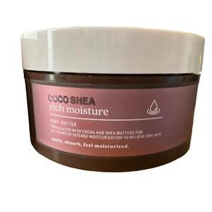 Bath & Body Works COCOA SHEA RICH MOISTURE Body Butter Jar 6.5 Ounces New - Picture 1 of 4