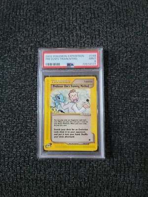 Pokémon Expedition Set Regular Professor Elm's Training Method - PSA 9! PK998 - Image 1 of 2