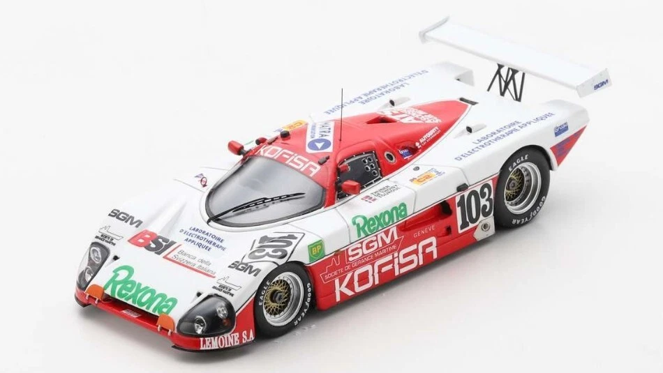Spice Se 88 C #103 Lm 1989 Thuner / Thoisy / Touroul 1:43 Model SPARK MODEL - Immagine 1 di 1