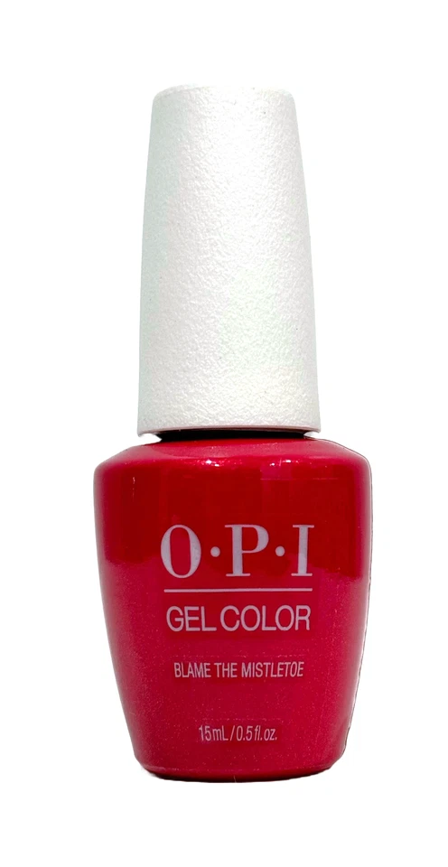OPI GelColor Gel Nail Polish 0.50 oz - HPQ10 Blame The Mistletoe - NEW AUTHENTIC - Image 1 of 1