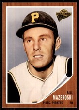 2005 Topps All-Time Fan Favorites Bill Mazeroski Pittsburgh Pirates #40
