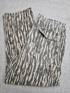 VTG 10X Camo Pants Mens 38x29 Cargo Real Tree Hunting Outdoors 90s - Picture 1 of 8