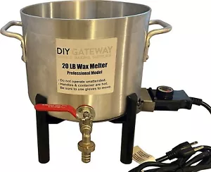 Large 17.5 LB Wax Melter for Candle Making: Electric Wax Melting Pot - Picture 1 of 3