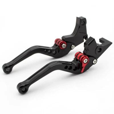 Palancas de embrague de freno cortas negras ST4/S/ABS 04-06 para Ducati 996/998/B/S/R 1999-03 Foto 1 de 4