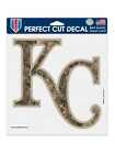 Kansas Stadt Royals Wincraft Tarnfarbe Perfekt Cut Aufkleber (19.1cm x 20.3cm)
