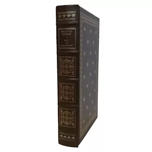 Guy de Maupassant Ausgewählte Geschichten Die Franklin Bibliothek 1983 HC Lederbuch - Bild 1 von 5
