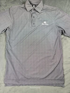 Camisa Footjoy Para Hombres Pequeña Tour Geométrica Estampado Completo Golf Polo Rendimiento FJ - Imagen 1 de 14