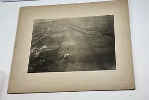 Foto de colección vista aérea Harrisburg PA Beckley Aviation College Kuhnert - Imagen 1 de 4