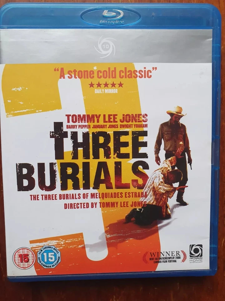 The Three Burials Of Melquiades Estrada   ( Blu-ray)   **NEW** - Image 1 of 1