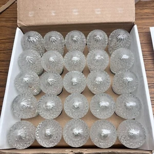 BOX OF 25 11S14 FACETED LED BULB E26/27 130V - Picture 1 of 3