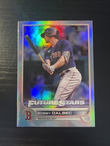 2022 Topps Series 1 Baseball BOBBY DALBEC #7  Red Sox Future Stars Silver Foil