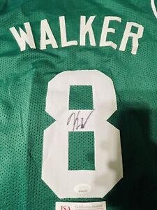 Kemba Walker Signed Custom Boston Celtics Jersey JSA COA