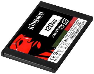 Hard Drive SSD Kingston Ssdnow V300 Sv300s37a/120g 120GB MLC SATA III 2.5' - Image 1 of 3