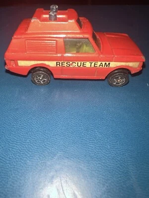 Vintage Corgi Juniors Rescue Police Range Rover 2.75” Long - Image 1 of 4