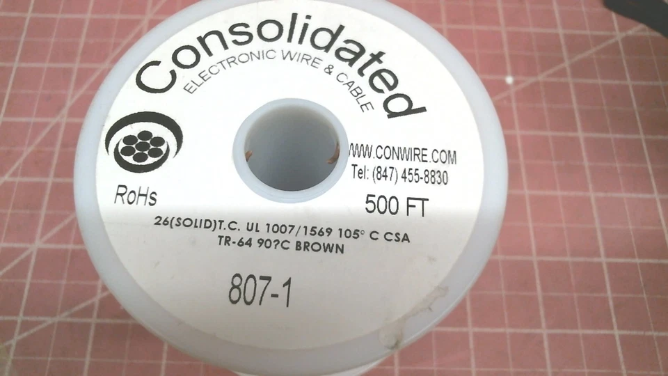 整合电线和电缆实心 500' 或 250' 26 规格。 👀 你选择。 — 第 1/4 张图片