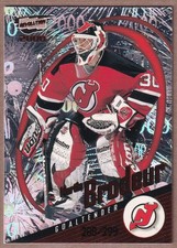 1999-00 Revolution Red #84 Martin Brodeur /299 - New Jersey Devils