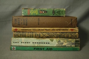 lot 6 vintage books Tom Swift and His Giant Magnet Tarzan Boy Scout Handbook etc - Picture 1 of 5