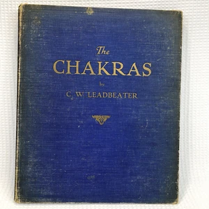 The Chakras, A Monograph. by C.W. Leadbeater, Chicago 1927 First Edition Rare - Picture 1 of 23