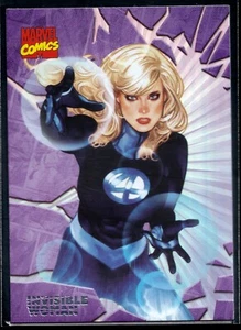 2024 Finding Unicorn Marvel Comics Universe Evolution Purple #CC-7 Invisible Wom - Picture 1 of 3