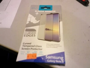 Azuri Curved Echt Glas Displayschutz 0.33mm9H für Samsung Galaxy Note 8 schwarz - Bild 1 von 1