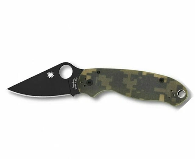 Spyderco C223GPCMOBK Para 3 2.95inch Pocketknife