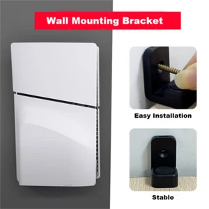 Wall Mount For PS5 slim Controller Bracket Holder Storage Stand Rack Accessories - Picture 1 of 6