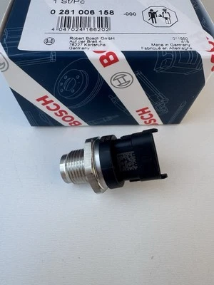 BOSCH FUEL RAIL HIGH PRESSURE SENSOR for VAUXHALL ASTRA ANTARA INSIGNIA 2.0 CDTI - Image 1 of 4