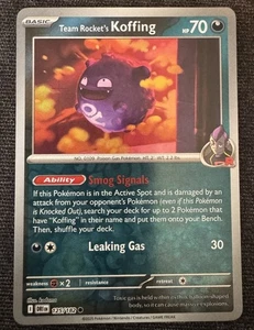 Team Rocket's Koffing 125/182 (Reverse Holo) Pokemon TCG: Destined Rivals - Picture 1 of 1